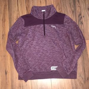 Purple VS quarter zip
